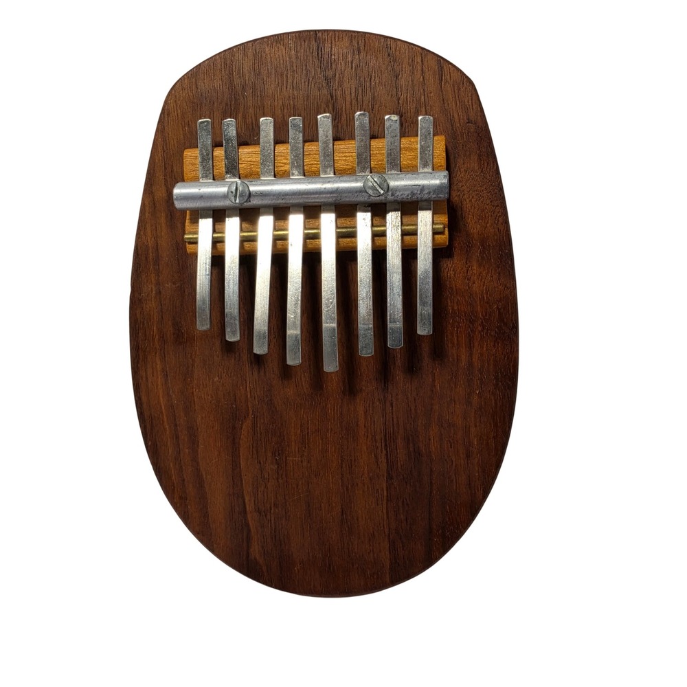 Catania Folk Instruments 8 Key Thumb Piano Wood Kalimba Handmade USA